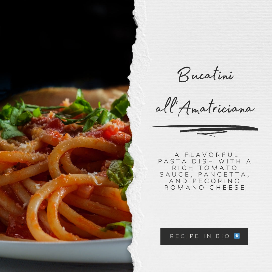 Bucatini All Amatriciana Recipe