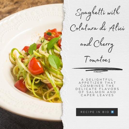 Spaghetti with Colatura diAlici and Cherry Tomatoes Recipe