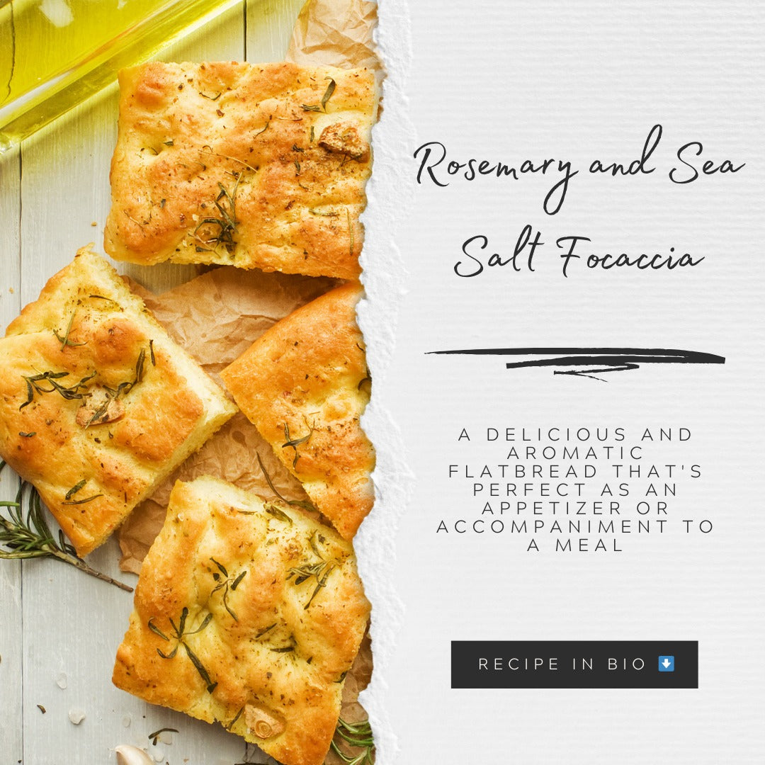 Rosemary and Sea Salt Focaccia Recipe