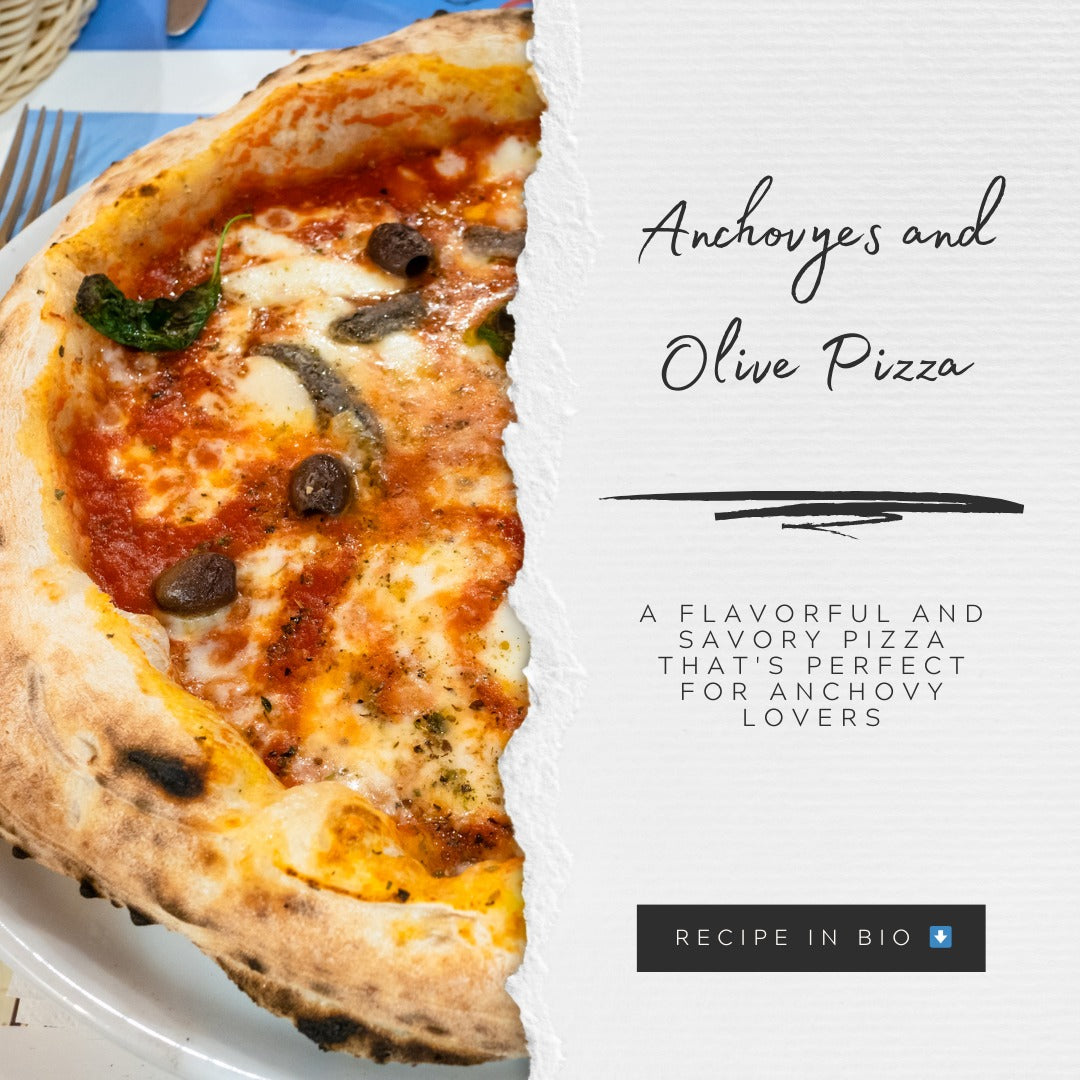 Anchovyes and Olive Pizza Recipe