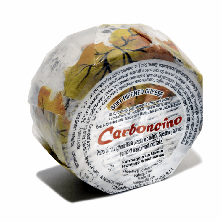 Carboncino 200g | Goat, Cow and Sheep milk - Artisan Italian