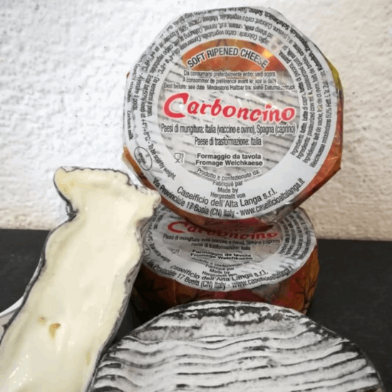 Carboncino 200g | Goat, Cow and Sheep milk - Artisan Italian