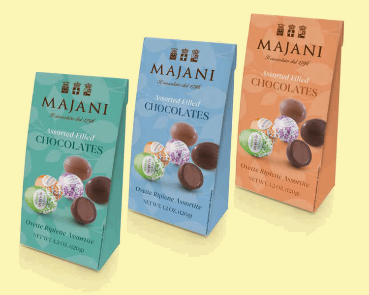 Majani Assorted Filled Chocolate Eggs 120g - Artisan Italian