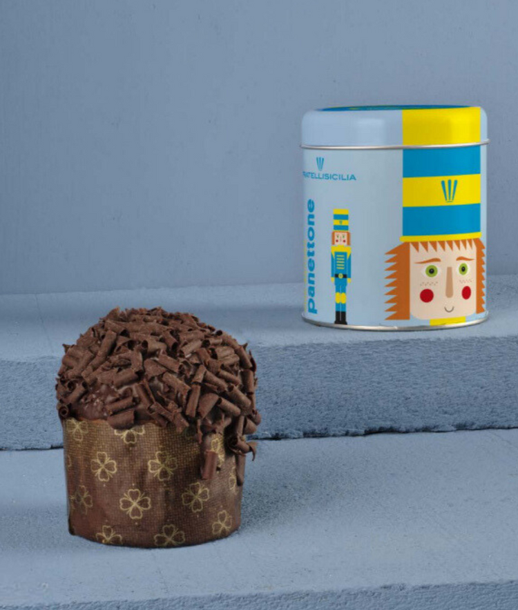 Mini Panettone Dark Chocolate 100g | Fratelli Sicilia