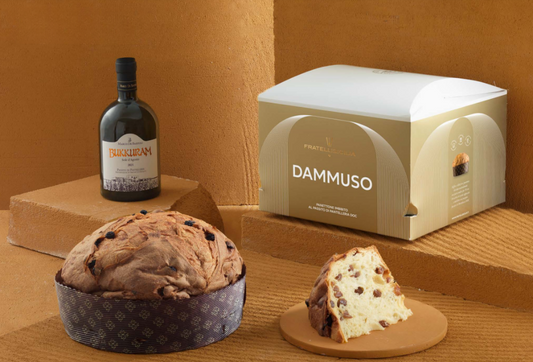 Dammuso Panettone Imbibito Passito di Pantelleria 1kg | Fratelli Sicilia