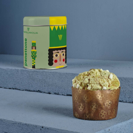 Mini Panettone Pistacchio 100g | Fratelli Sicilia