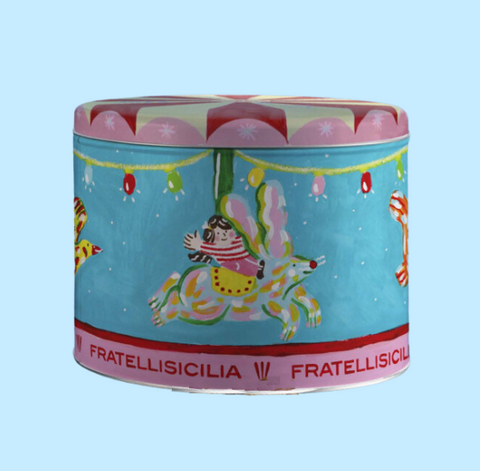 Classic Panettone "Giostra" Carusel 1KG  | Fratelli Sicilia