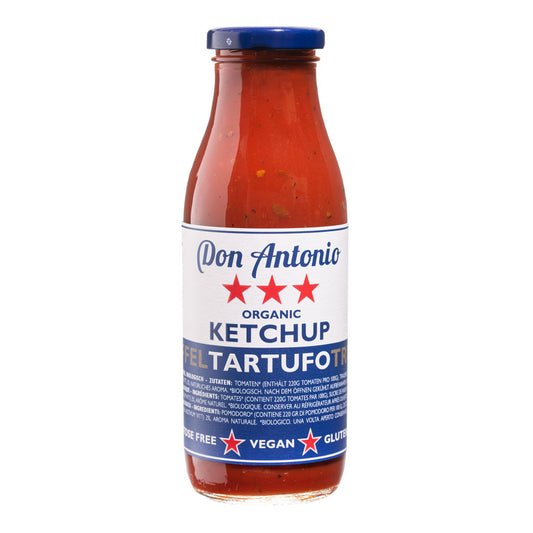 Organic Tomato Ketchup with Truffle 360g I Don Antonio