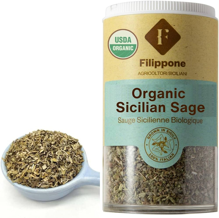 Filippone Organic Dry Herbs 20g Jars