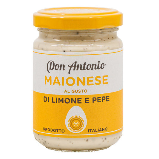 Mayonnaise Lemon & Pepper 130g I Don Antonio