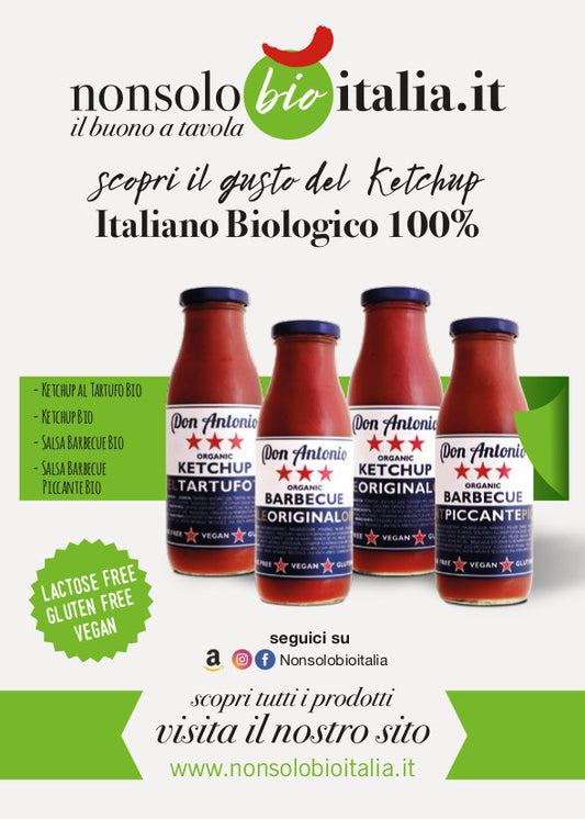 Organic Tomato Ketchup with Truffle 360g I Don Antonio