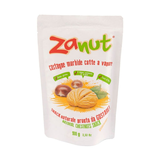 Cooked Ready to Eat Chestnuts | Zanut | 100g