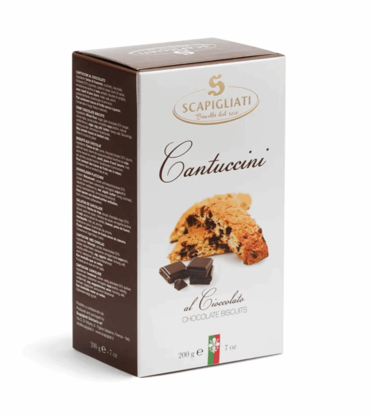 Cantuccini Chocolate Box 200g Scapigliati