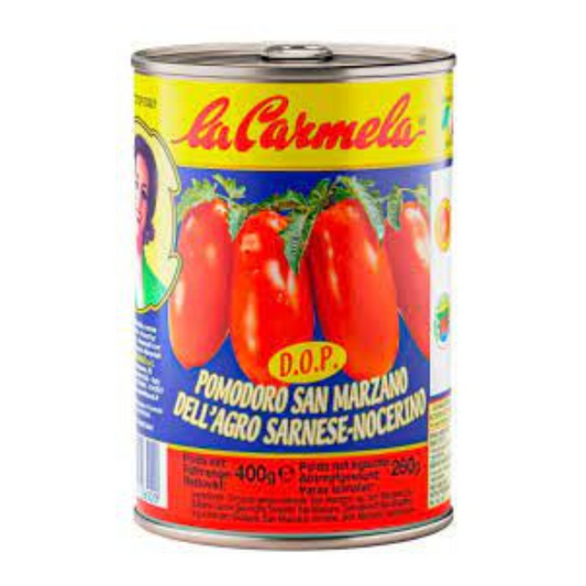 San Marzano Pelati D.O.P 400g | La Carmela | Peeled Tomatoes - Artisan Italian