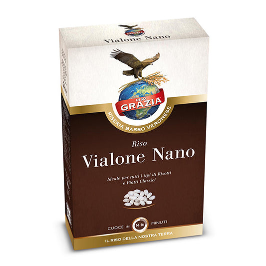 Rice Vialone Nano 1kg | Grazia - Artisan Italian