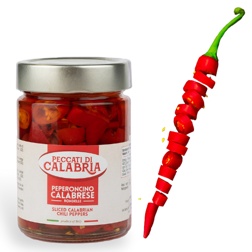 Sliced Chilli Peppers 280g - Artisan Italian