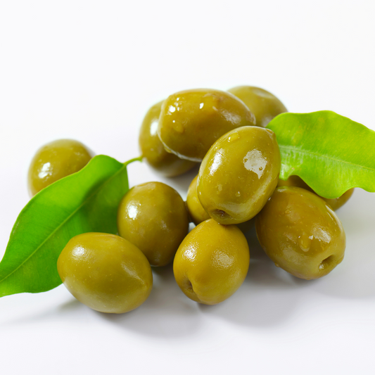 Sweet Whole Green Sicilian Olives 190gr - Artisan Italian